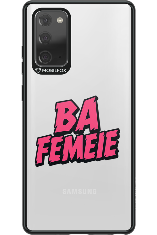 Ba F Pink - Samsung Galaxy Note 20