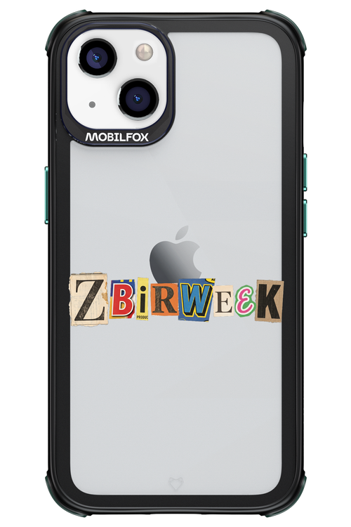Zbirweek (transparent) 2.0 - Apple iPhone 13