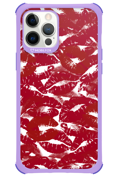 Burgundy and Kiss 2.0 - Apple iPhone 12 Pro Max