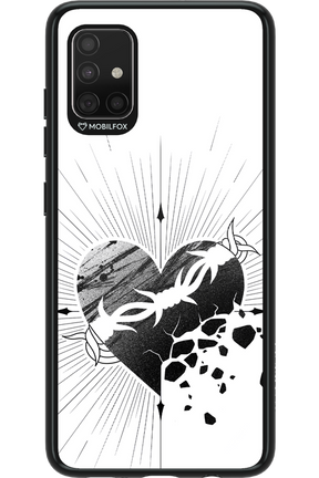 Fekete Szív 2.0 - Samsung Galaxy A51