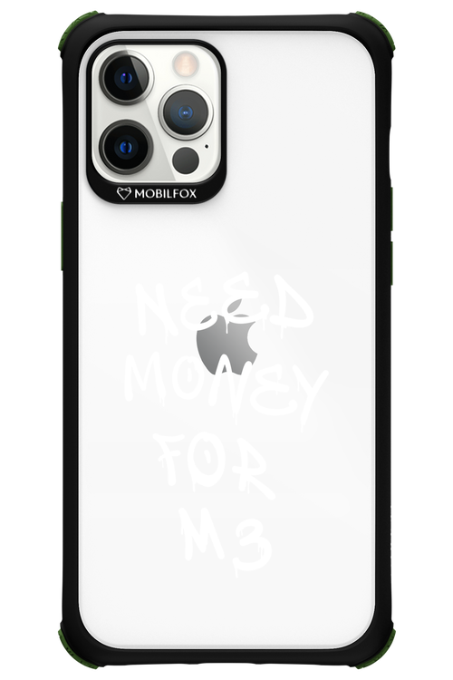 Need M3 Transparent White - Apple iPhone 12 Pro Max