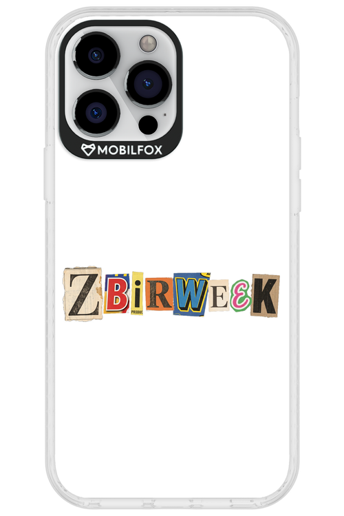 Zbirweek (white) 2.0 - Apple iPhone 13 Pro Max