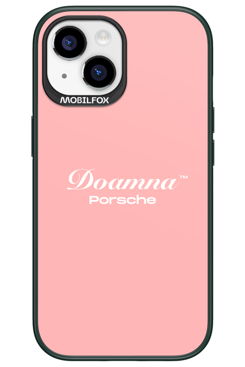 Doamna Porsche (pink) - Apple iPhone 15