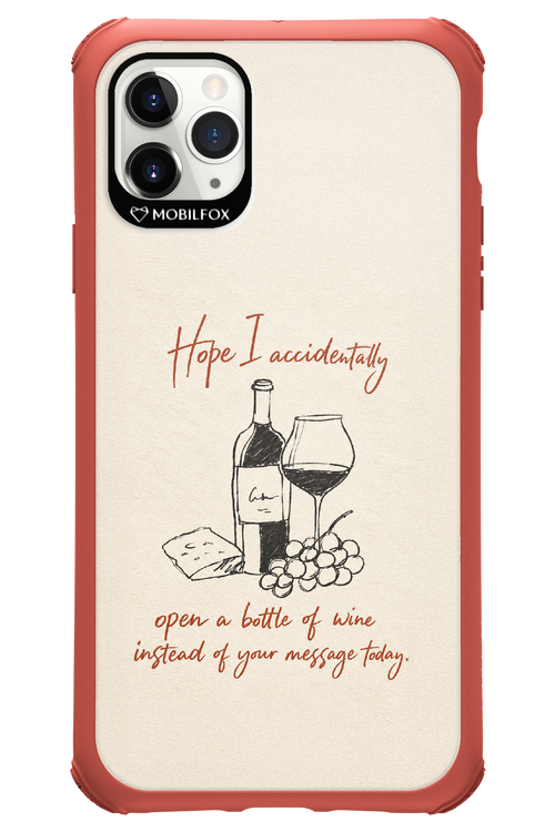 Bottle of wine 2.0 - Apple iPhone 11 Pro Max