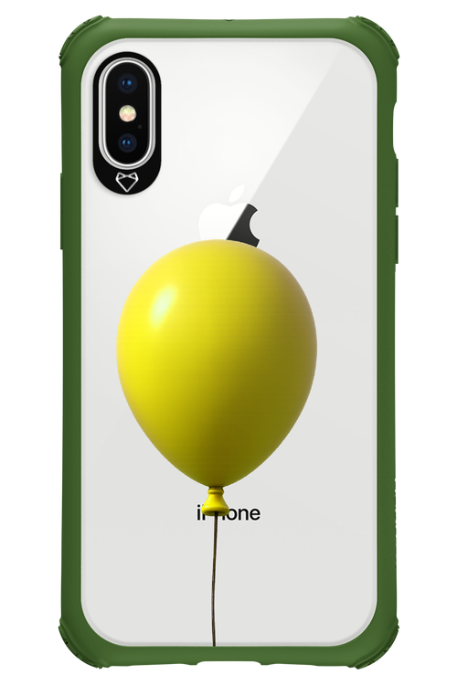 Yellow Balloon - Apple iPhone X