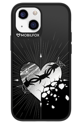 Fehér Szív 2.0 - Apple iPhone 13 Mini