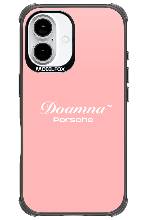 Doamna Porsche (pink) - Apple iPhone 16