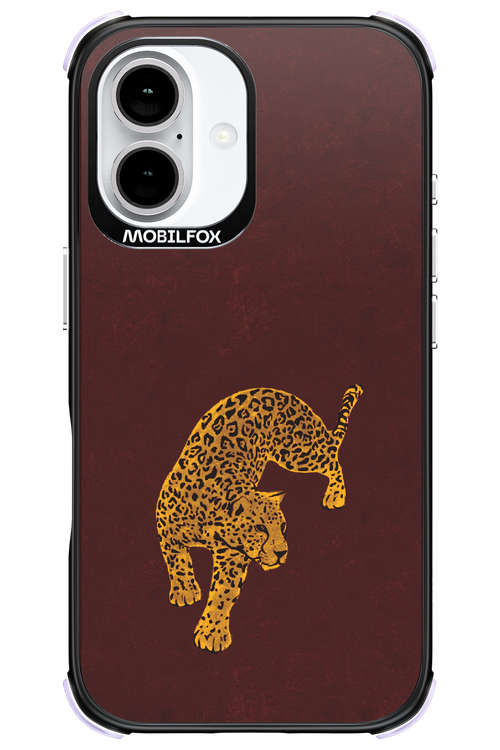 Burgundy Leopard - Apple iPhone 16