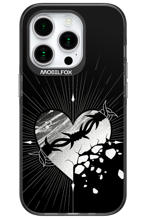 Fehér Szív - Apple iPhone 15 Pro
