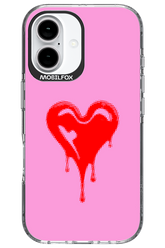 Heart Pink - Apple iPhone 16