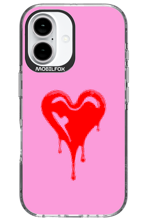 Heart Pink - Apple iPhone 16