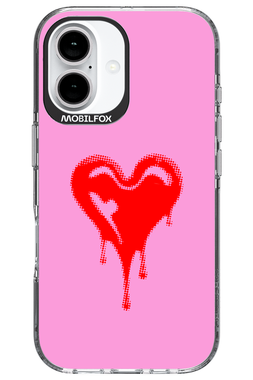 Heart Pink - Apple iPhone 16