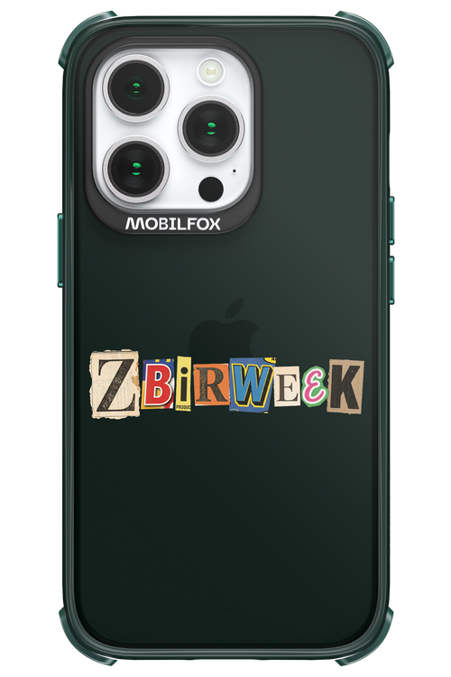 Zbirweek (transparent) 2.0 - Apple iPhone 14 Pro