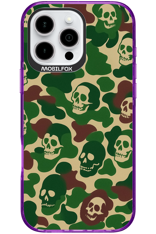 Camo Skull - Apple iPhone 16 Pro Max