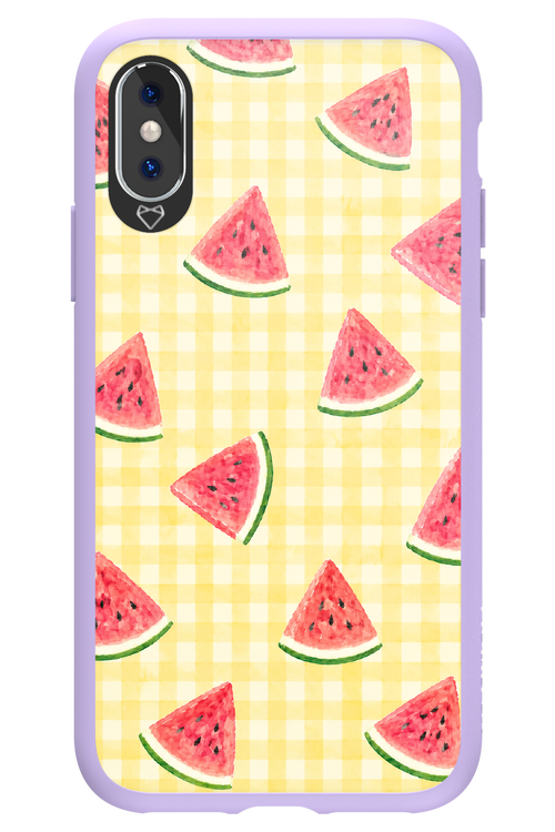 Vintage Watermelon 2.0 - Apple iPhone X