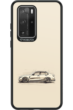 Sketch Car - Huawei P40 Pro
