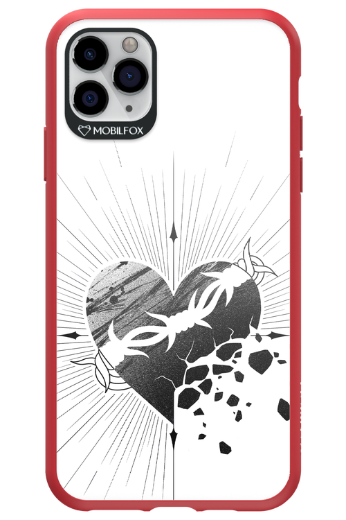 Fekete Szív - Apple iPhone 11 Pro Max