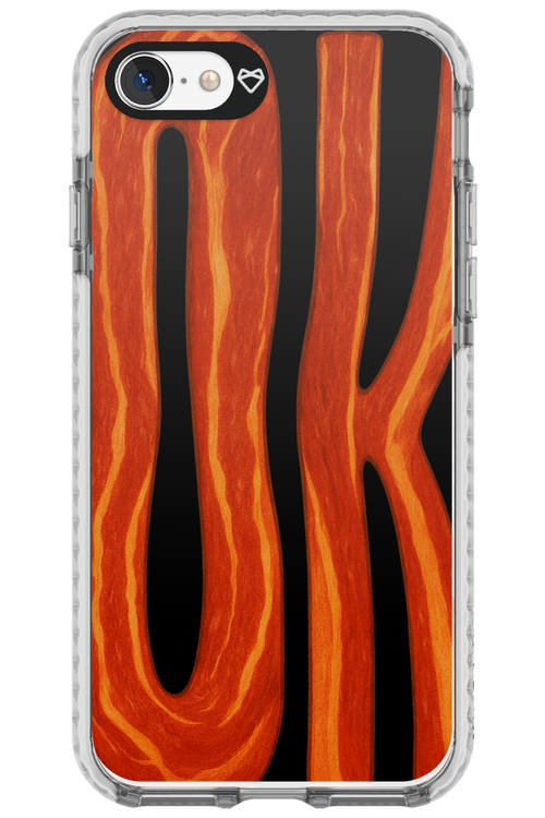 OK (Black-Red) - Apple iPhone SE 2022