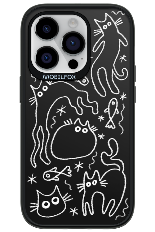 CHALK_CATS 2.0 - Apple iPhone 14 Pro