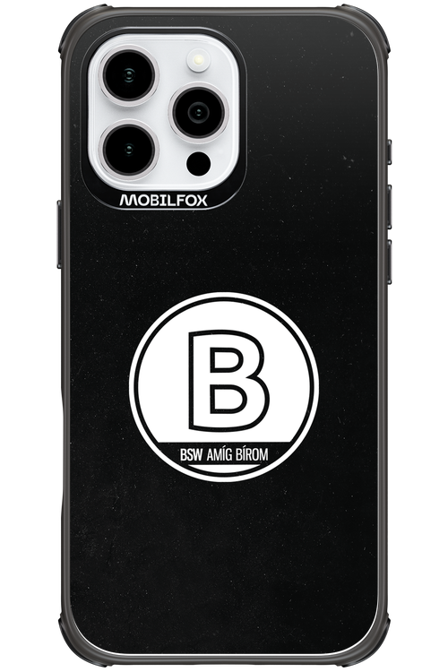 Amig bírom Black - Apple iPhone 16 Pro Max