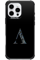 ⁠ ⁠Azteca A Chrome Logo - Apple iPhone 16 Pro Max