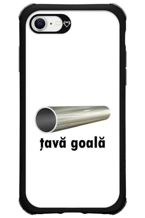 Țavă Goală White - Apple iPhone 8