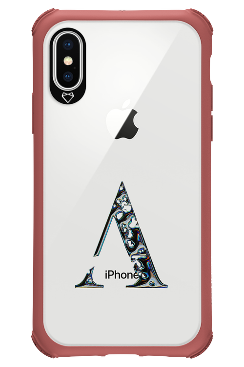 Azteca A Chrome Logo 2.0 - Apple iPhone XS