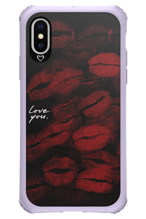 LOVE U BLACK 2.0 - Apple iPhone XS