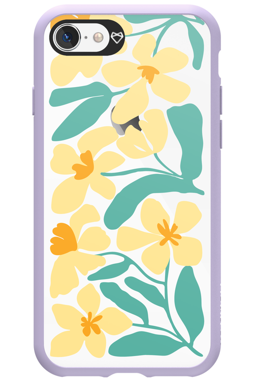 Yellow Flower - Apple iPhone 8