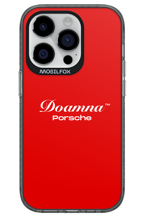 Doamna Porsche (red) - Apple iPhone 14 Pro