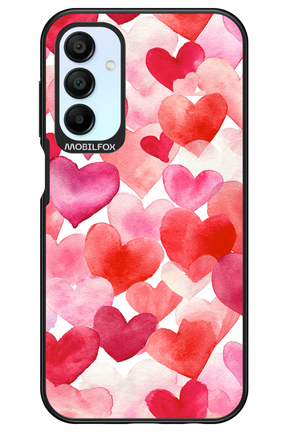 Water Painted Heart - Samsung Galaxy A15