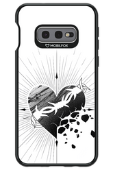 Fekete Szív - Samsung Galaxy S10e