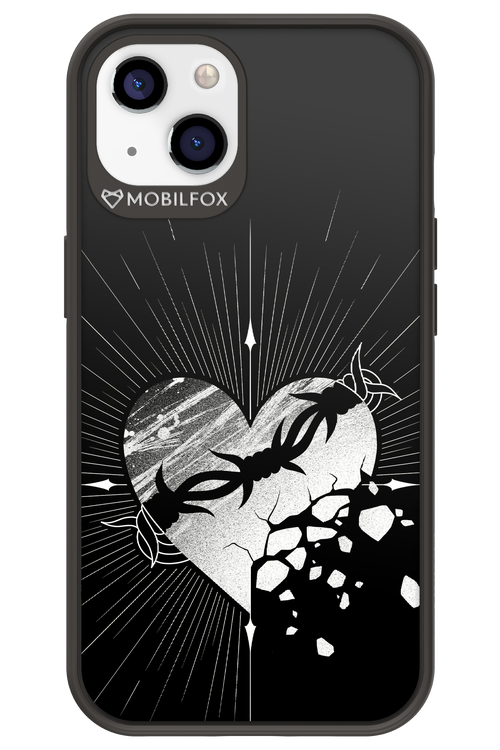 Fehér Szív - Apple iPhone 13