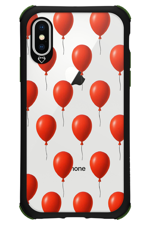 Red Balloons - Apple iPhone X