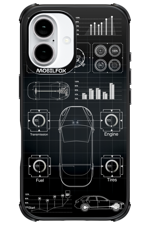 Cyber Grid - Apple iPhone 16