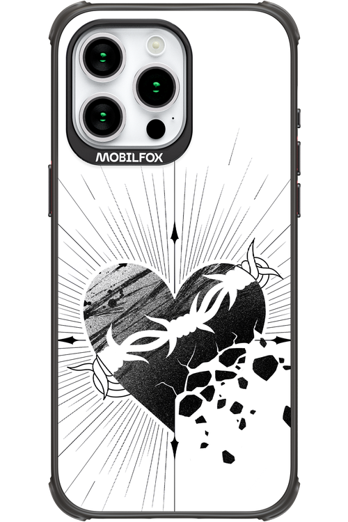 Fekete Szív 2.0 - Apple iPhone 15 Pro Max