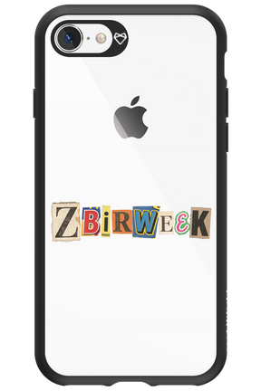 Zbirweek (transparent) 2.0 - Apple iPhone 8