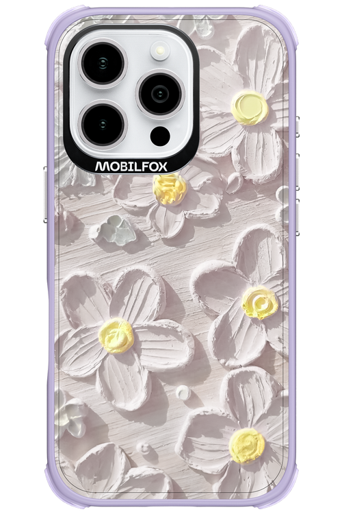 White Flowers 2.0 - Apple iPhone 16 Pro