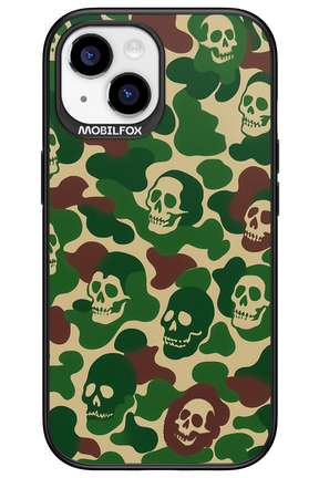 Camo Skull - Apple iPhone 15