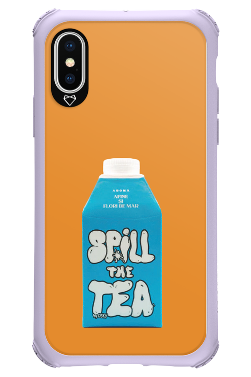 Blue Splash - Apple iPhone X