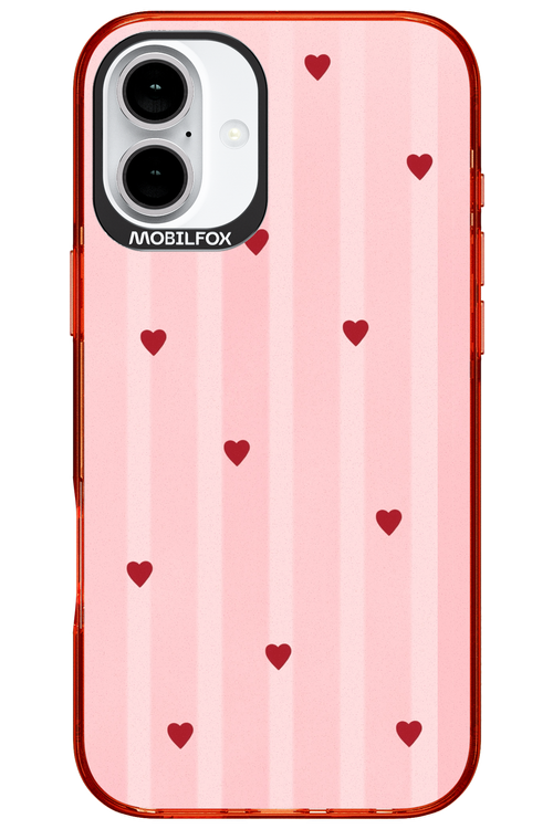 Red Little Hearts 2.0 - Apple iPhone 16 Plus