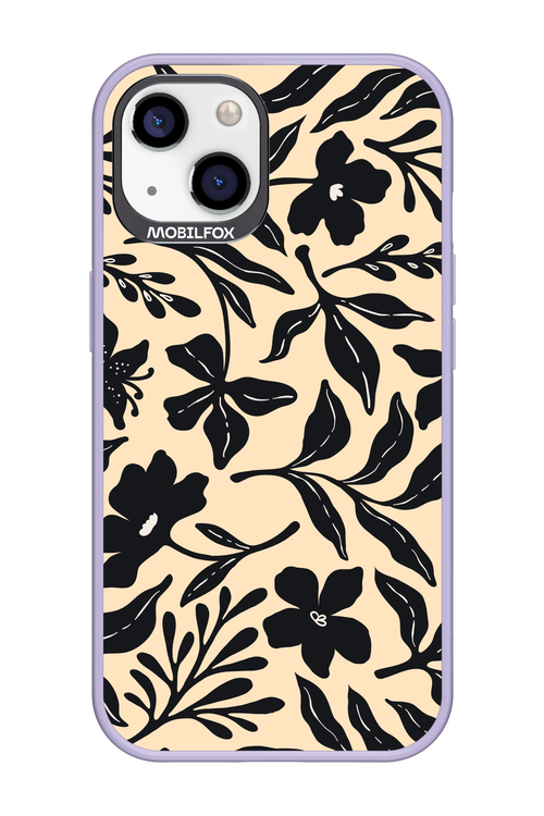 Black Flowers 2.0 - Apple iPhone 13
