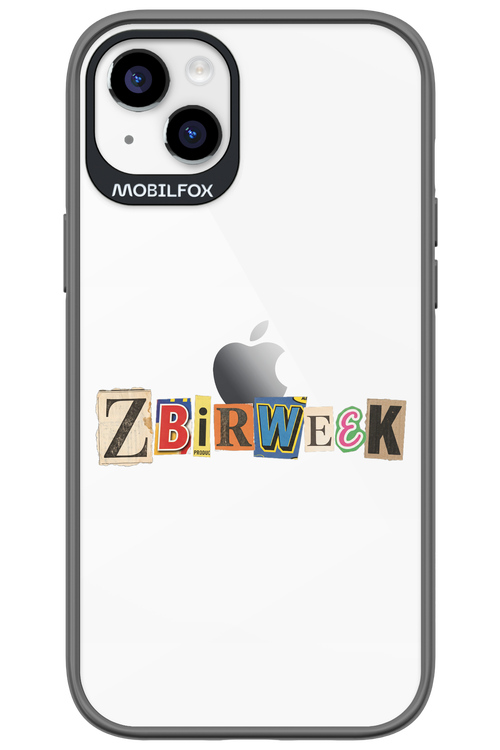 Zbirweek (transparent) 2.0 - Apple iPhone 14 Plus