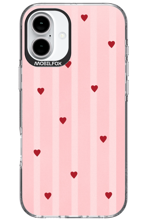 Red Little Hearts 2.0 - Apple iPhone 16 Plus