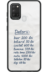 The List - Samsung Galaxy A21 S