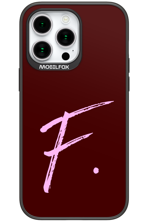 (Dark Blush) F 2.0 - Apple iPhone 15 Pro Max