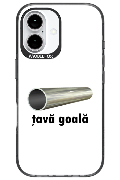 Țavă Goală White - Apple iPhone 16