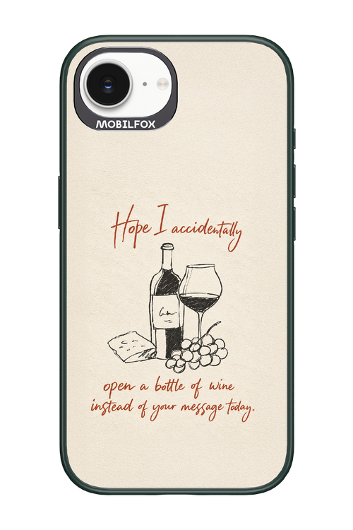 Bottle of wine 2.0 - Apple iPhone 17e