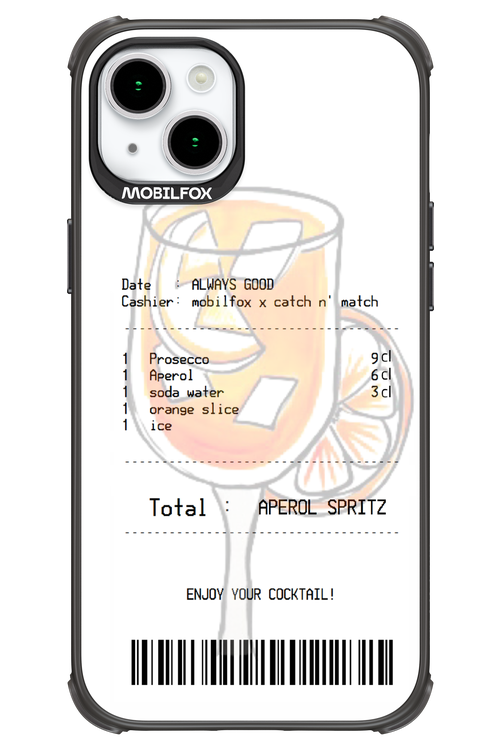 aperol spritz cocktail - Apple iPhone 15 Plus
