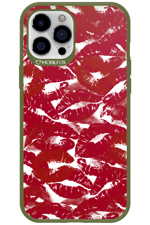 Burgundy and Kiss 2.0 - Apple iPhone 12 Pro Max